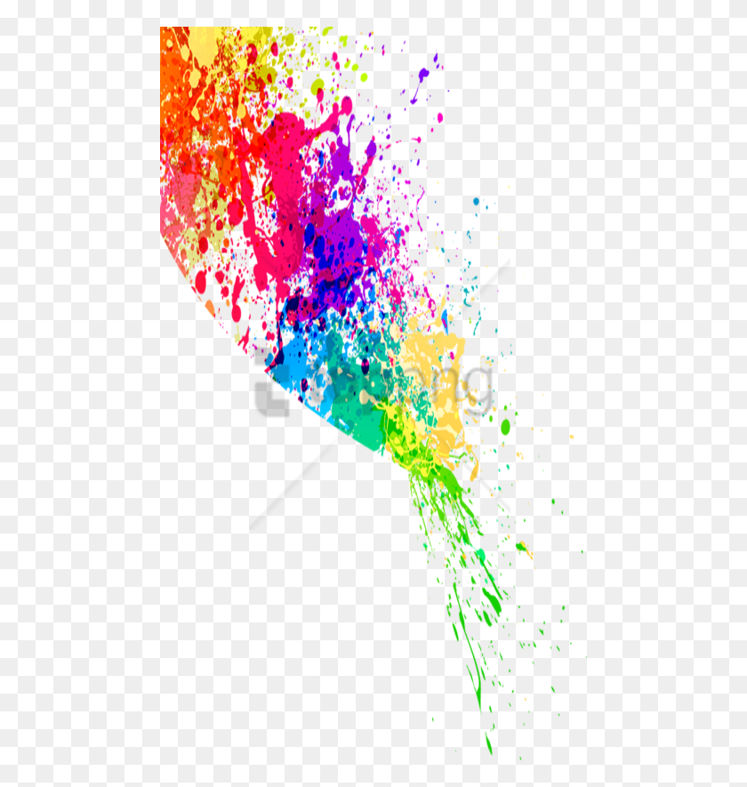 480x825 Free Color Splash Image With Transparent Color Splash, Graphics, Modern Art HD PNG Download