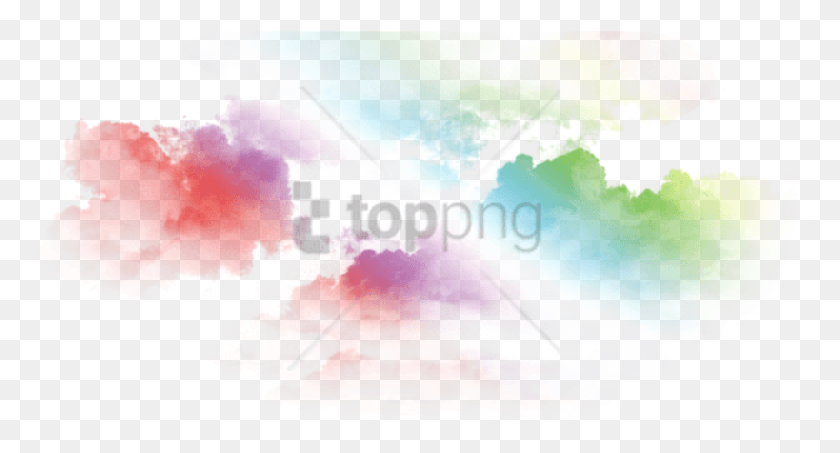 842x425 Free Colored Cloud Image With Transparent Background Color Clouds, Mountain, Outdoors, Nature HD PNG Download