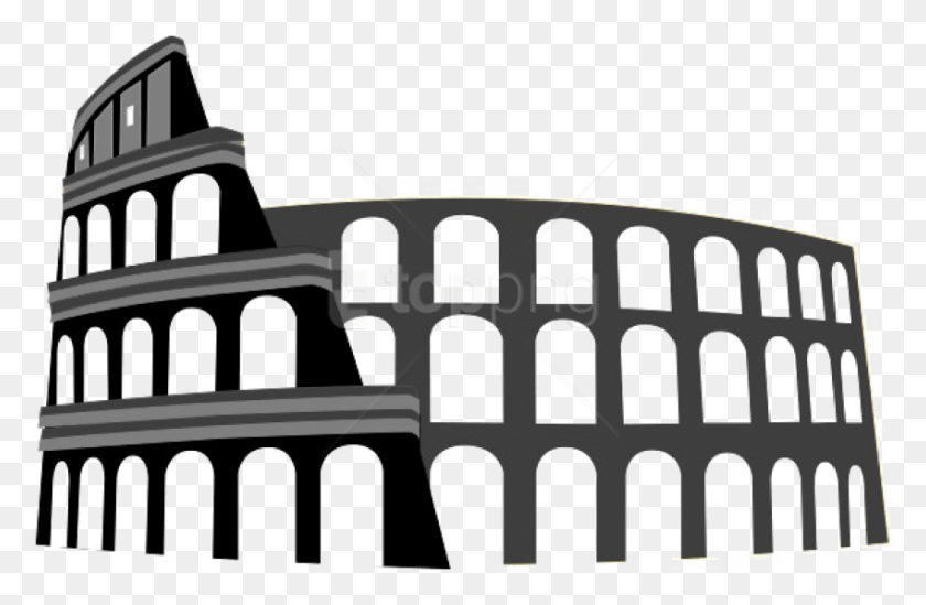 850x533 Free Colosseum Images Transparent Coliseum, Architecture, Building, Downtown HD PNG Download