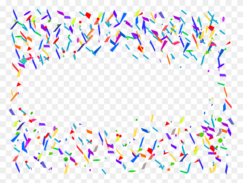 3971x2918 Free Confetti Transparent Background, Paper, Sprinkles HD PNG Download