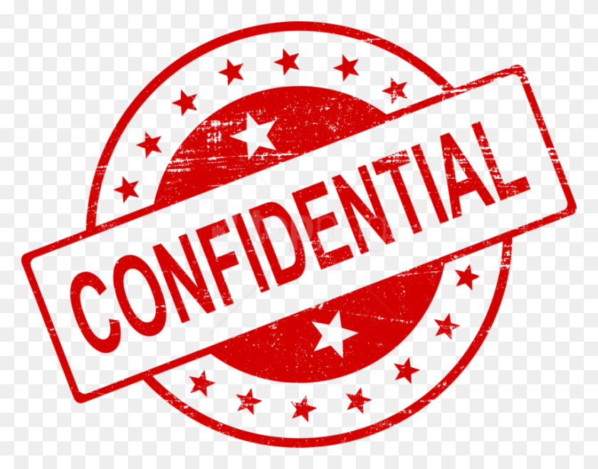 850x653 Free Confidential Stamp Confidential Stamp Transparent Background, Logo, Symbol, Trademark HD PNG Download