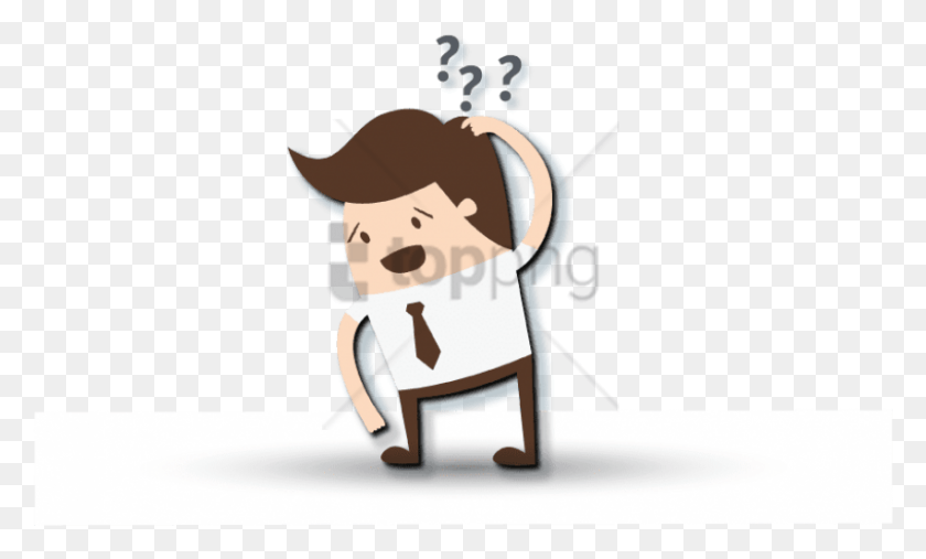 851x488 Free Confused Kid Image With Transparent Cartoon, Face, Photography HD PNG Download