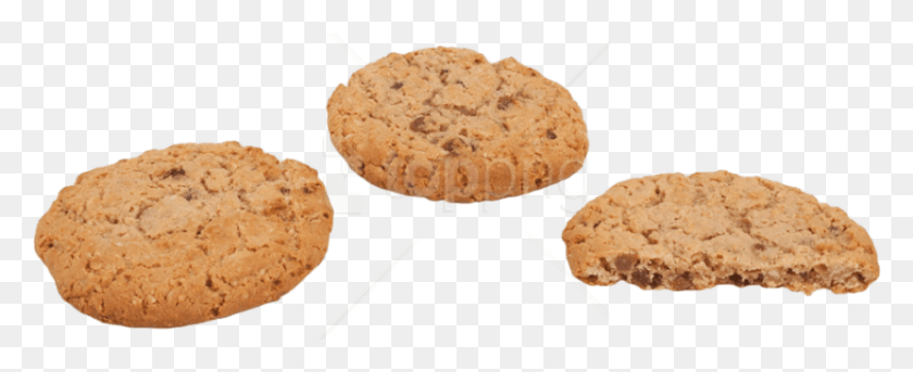 851x309 Free Cookies Images Background Oat Cookies, Cookie, Food, Biscuit HD PNG Download