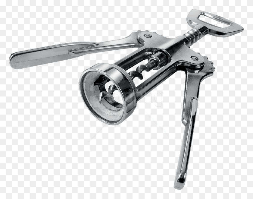 850x654 Free Corkscrew Images Transparent Metalworking Hand Tool, Gun, Weapon, Weaponry HD PNG Download