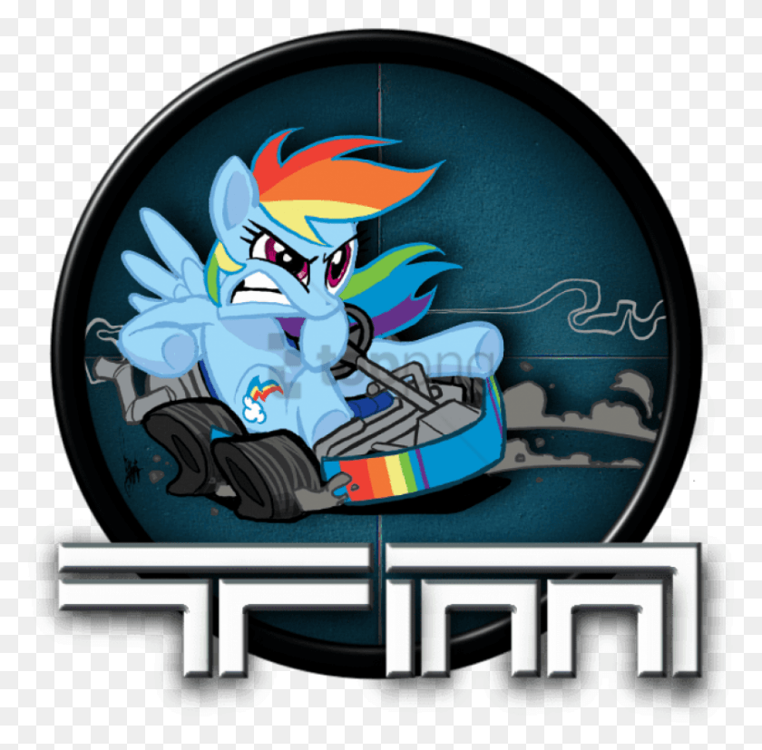 838x825 Free Could Somepony Make Me A Gmod Icon In The Rainbow Dash Kart, Word, Emblem, Symbol HD PNG Download