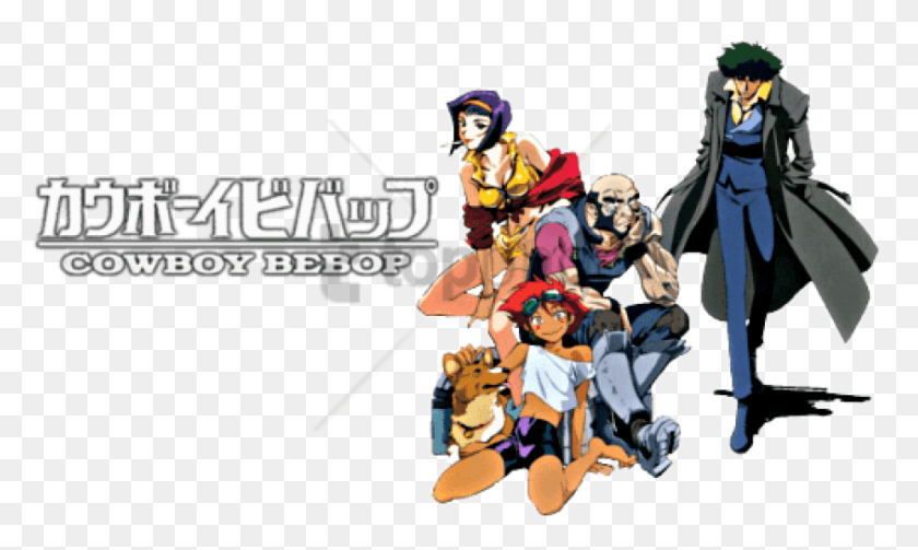 843x479 Free Cowboy Bebop The Wind Artbook Image With All Cowboy Bebop Character, Person, Human, Helmet HD PNG Download