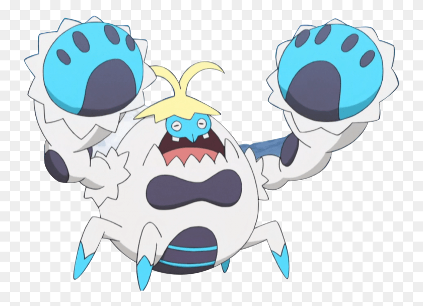 747x548 Free Crabominable Pokemon Image Transparent, Toy, Plush HD PNG Download