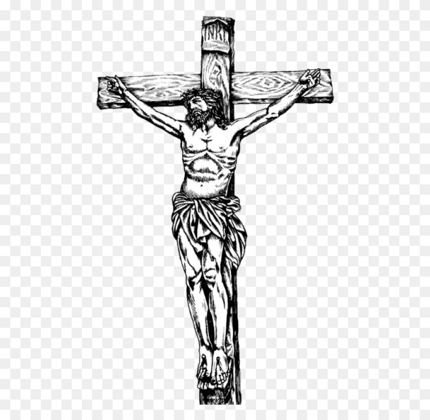 467x760 Free Cross Tattoo Image With Transparent Background Picsart All Tattoo, Crucifix, Symbol, Person HD PNG Download