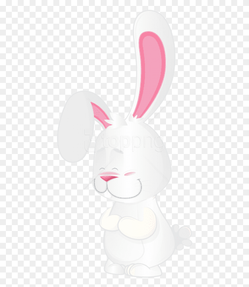 462x909 Free Cute White Bunny Clipart Photo White Bunny Clip Art, Mammal, Animal, Snowman HD PNG Download