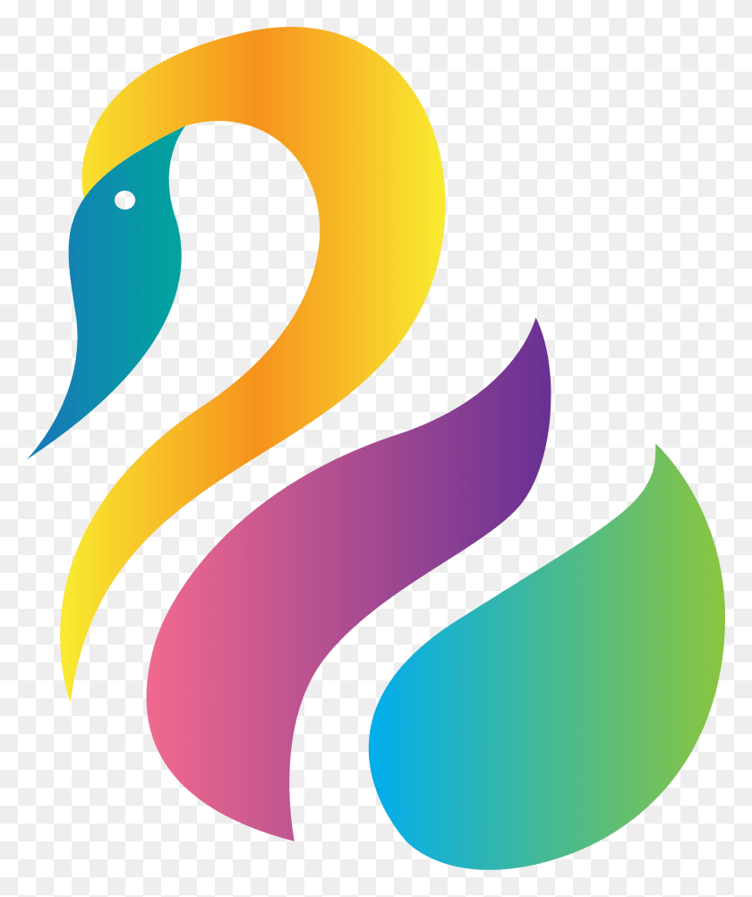 2016x2435 Free Cygnini Clip Art Colorful Graphics, Symbol, Logo, Trademark HD PNG Download