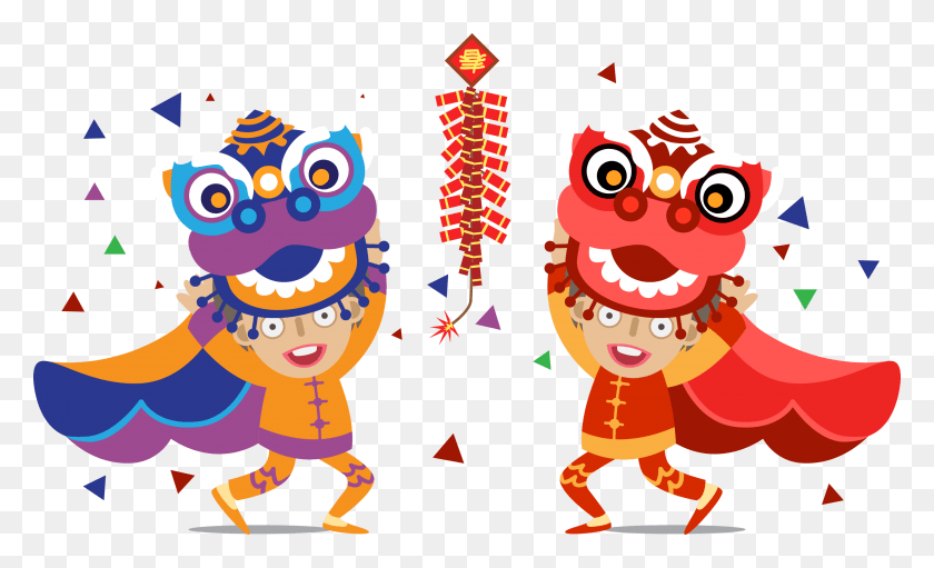 2670x1544 Free Dance Dragon Clip Art Transprent Free Chinese New Year Dragon, Graphics, Text HD PNG Download