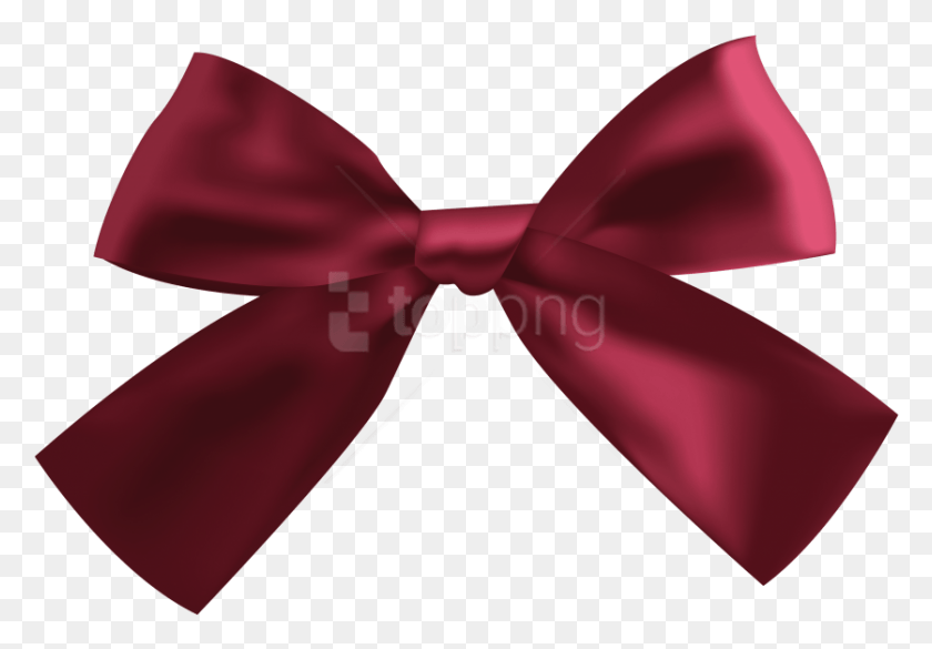 837x564 Free Dark Red Ribbon Clipart Photo Clip Art, Tie, Accessories, Accessory HD PNG Download