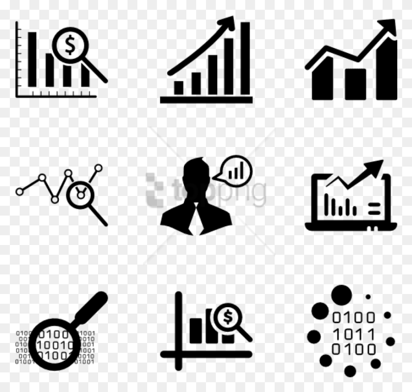 850x807 Free Data Analytics 190 Icons Portable Network Graphics, Number, Symbol, Text HD PNG Download