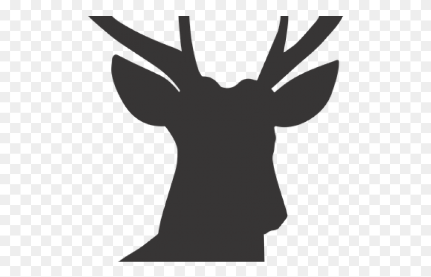 503x481 Free Deer Silhouette Deer, Bow, Stencil HD PNG Download