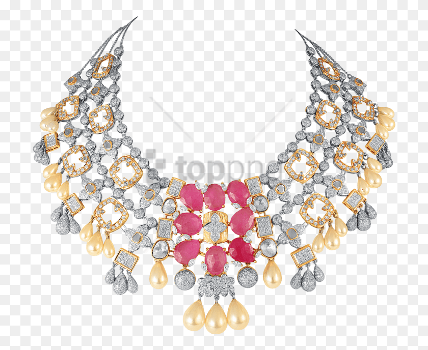 715x628 Free Diamond Necklace Jewelry Image With Jewellery Stones, Accessories, Accessory, Chandelier Descargar Hd Png