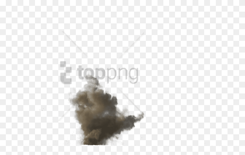 690x471 Free Dirt Explosion Image With Transparent Close Up, Nature, Outdoors, Night Descargar Hd Png
