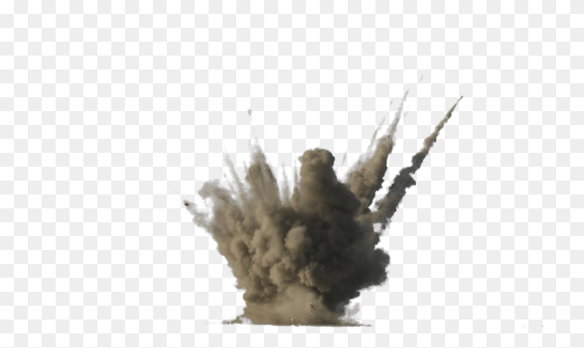 839x475 Free Dirt Explosion Sprite Pixel Art, Nature, Outdoors, Smoke HD PNG Download