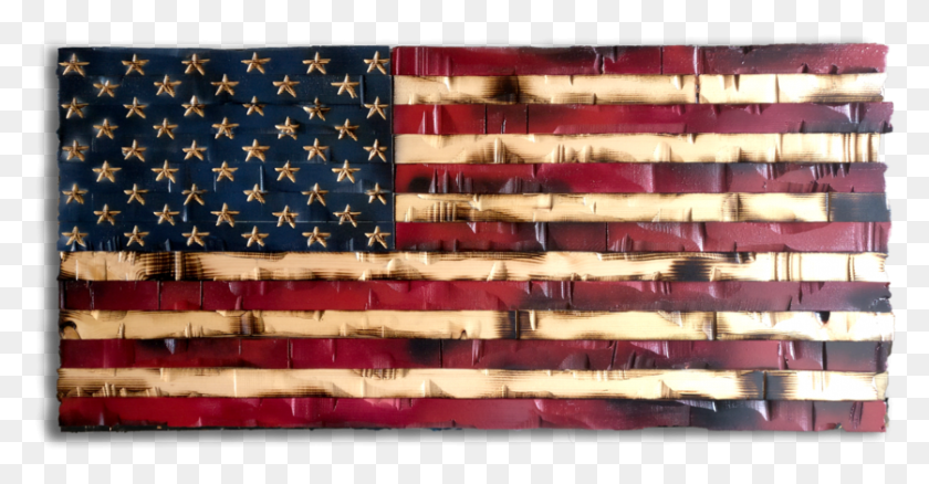 837x406 Free Distressed American Flag Sealab 2021 Brett Butler, Flag, Symbol, Wood HD PNG Download