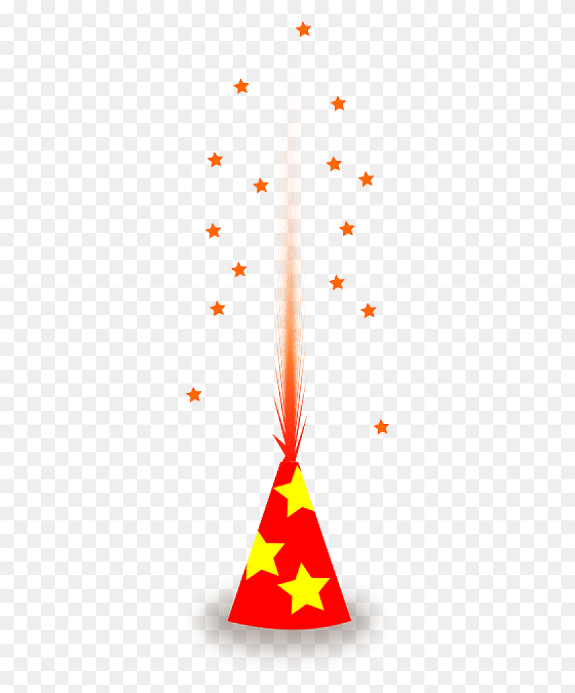 303x952 Descargar Png / Fuegos Artificiales De Diwali Cohete Hd Png