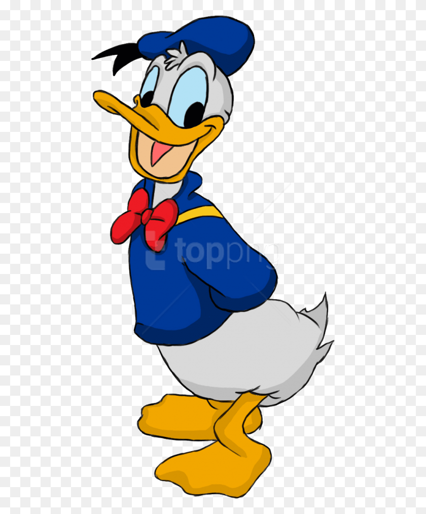480x953 Free Donald Duck Images Transparent Donald Duck Cartoon Drawing, Bird, Animal, Kneeling HD PNG Download