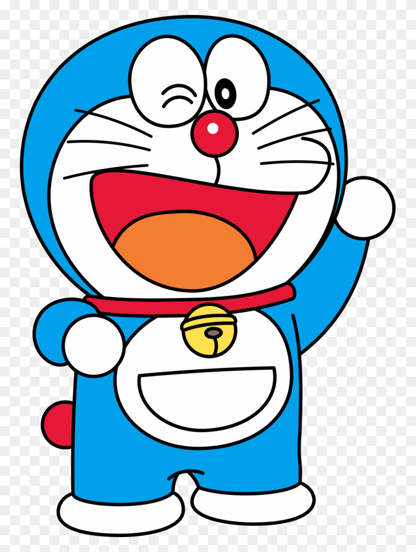759x1054 Free Doraemon Clipart Doraemon Doraemon, Performer, Juggling, Clown HD PNG Download