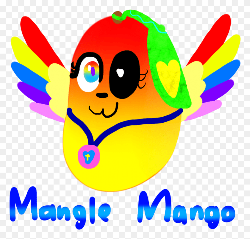 818x780 Descargar Png Dibujo Smiley Clip Art Mango Ilustración Mangle X Mango, Gráficos, Pájaro Hd Png