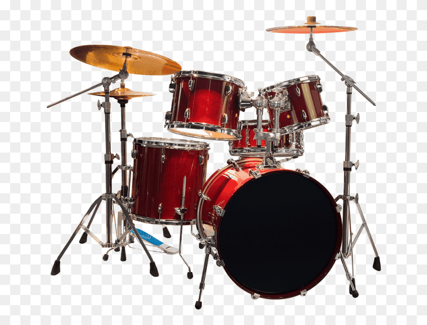 661x579 Free Drums Kit Images Transparent Transparent Background Drum Set, Drum, Percussion, Musical Instrument HD PNG Download