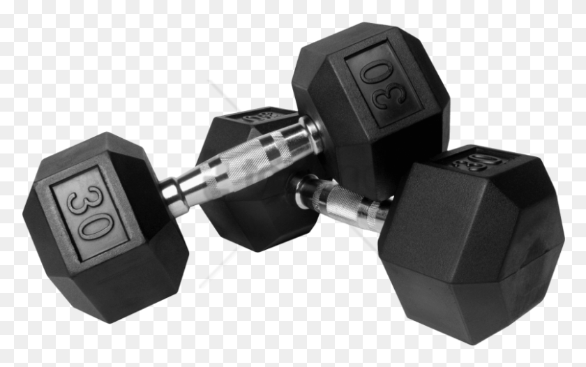 802x480 Free Dumbbell Image With Transparent Background 30kg Dumbbell, Tool HD PNG Download