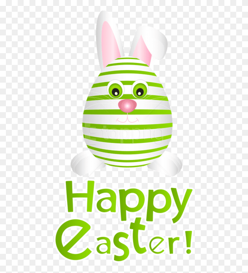 480x865 Free Easter Bunny Egg Green Images Transparent Cartoon, Easter Egg, Food HD PNG Download