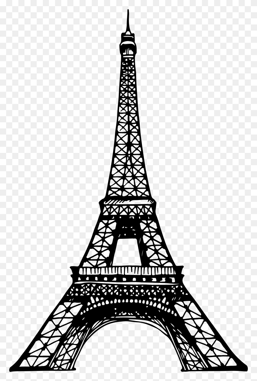 5176x7875 Free Eiffel Tower Clipart, Gray, World Of Warcraft HD PNG Download