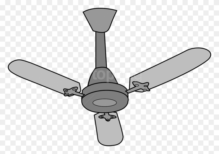 850x580 Free Electrical Ceiling Fan Images Fan Clipart, Scissors, Blade, Weapon HD PNG Download