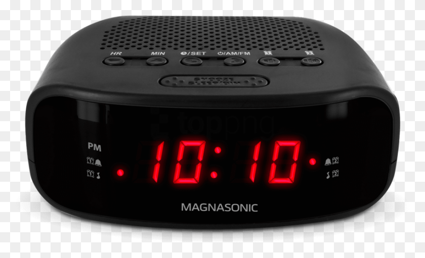 851x493 Descargar Png Electrohome Radio Reloj Digital Amfm Con Radio Reloj, Reloj Digital, Cámara, Electrónica Hd Png