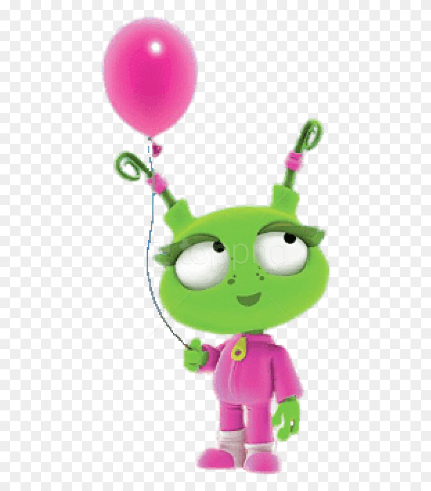 450x897 Free Ema Holding A Pink Balloon Clipart Rob El Robot Ema, Toy, Plush, Ball HD PNG Download