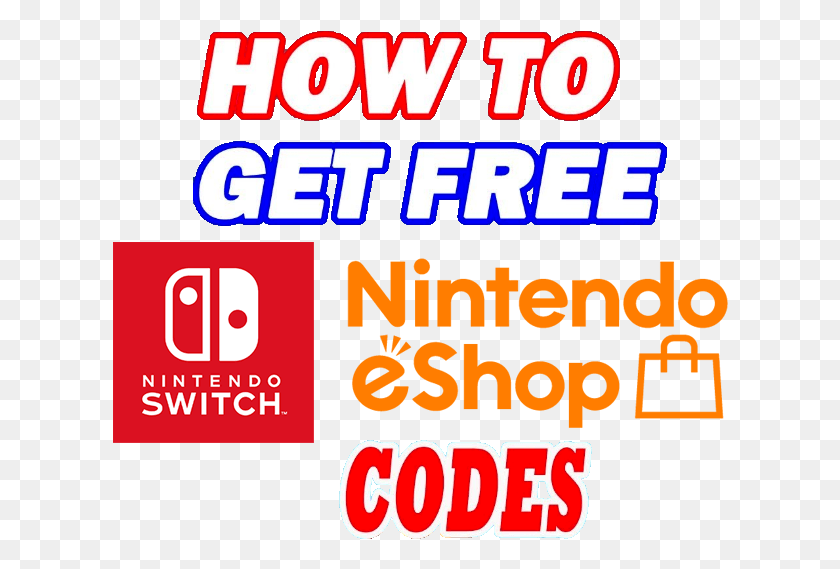 616x509 Free Eshop Codes That Work Graphic Design, Text, Alphabet, Word HD PNG Download