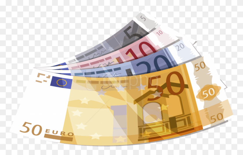 837x514 Free Euro Clipart Photo Images Euro, Text, Newspaper, Money HD PNG Download
