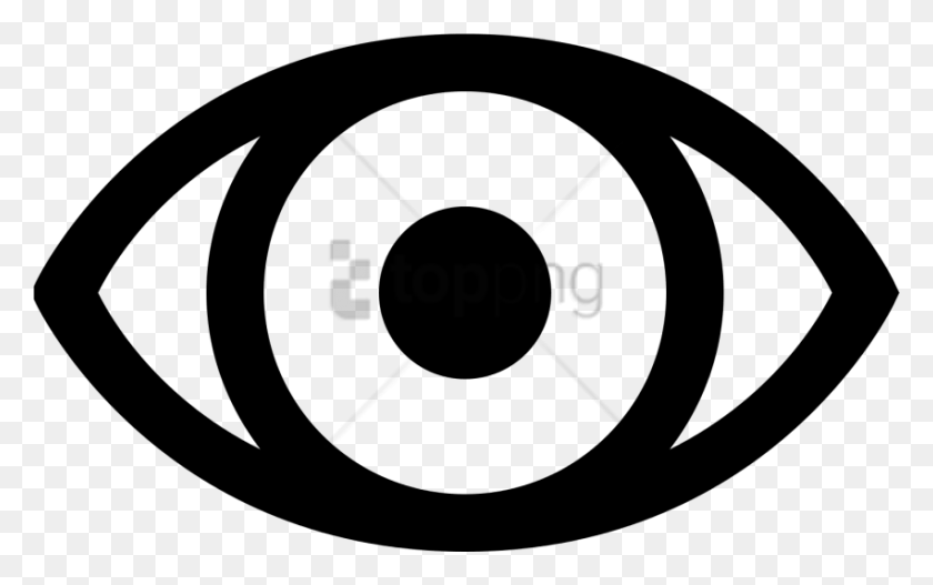850x509 Бесплатное Изображение Значка Глаза С Прозрачным Фоном Графический Логотип Глаза, Гонг, Музыкальный Инструмент, Рулевое Колесо Png Скачать