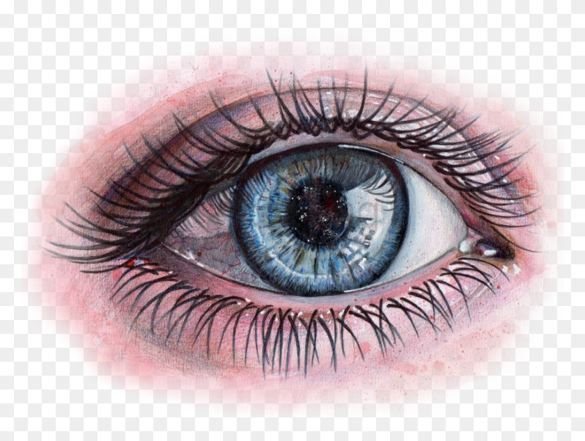 850x626 Free Eye With Abuse Drawing Images Transparent Eye Shadow, Tattoo HD PNG Download