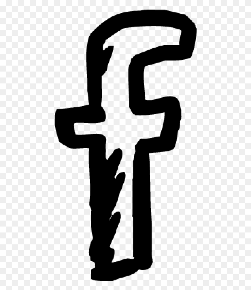480x913 Free Facebook Logo Drawing Images Social Media Icons Free Drawing, Gray, World Of Warcraft HD PNG Download