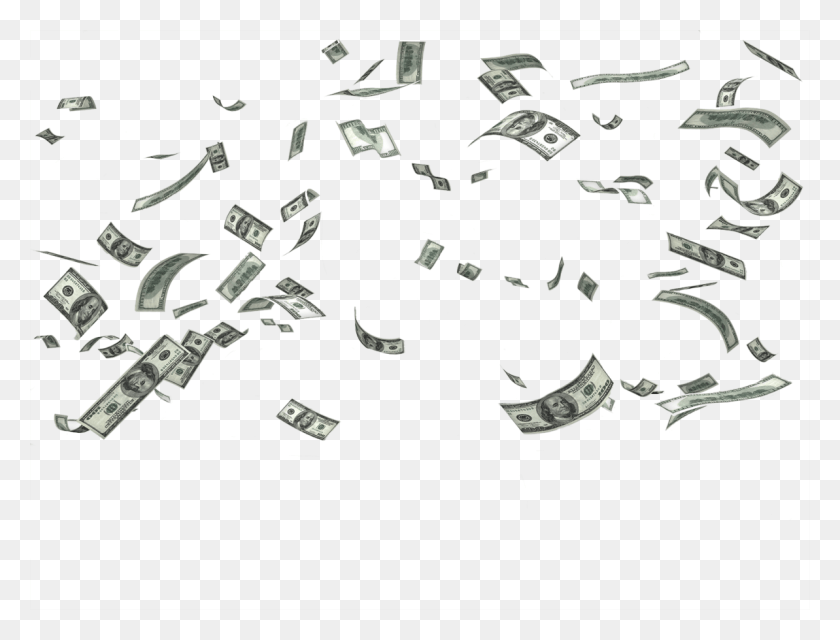 1193x888 Free Falling Money Images Transparent Transparent Money Falling, Confetti, Paper HD PNG Download