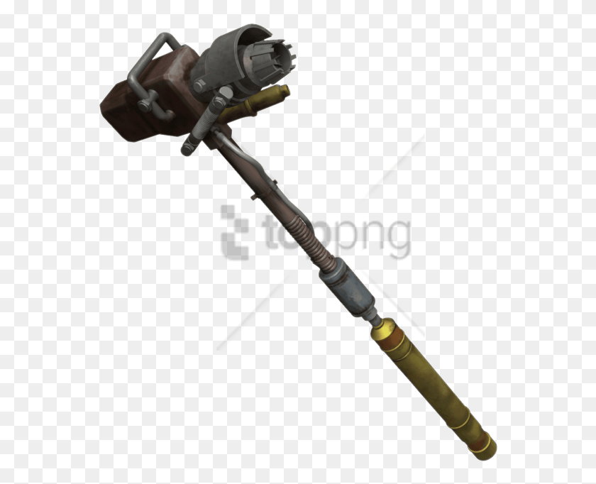 566x622 Free Fallout Super Sledgehammer Images Super Sledge Fallout, Tool, Wand, Hammer HD PNG Download