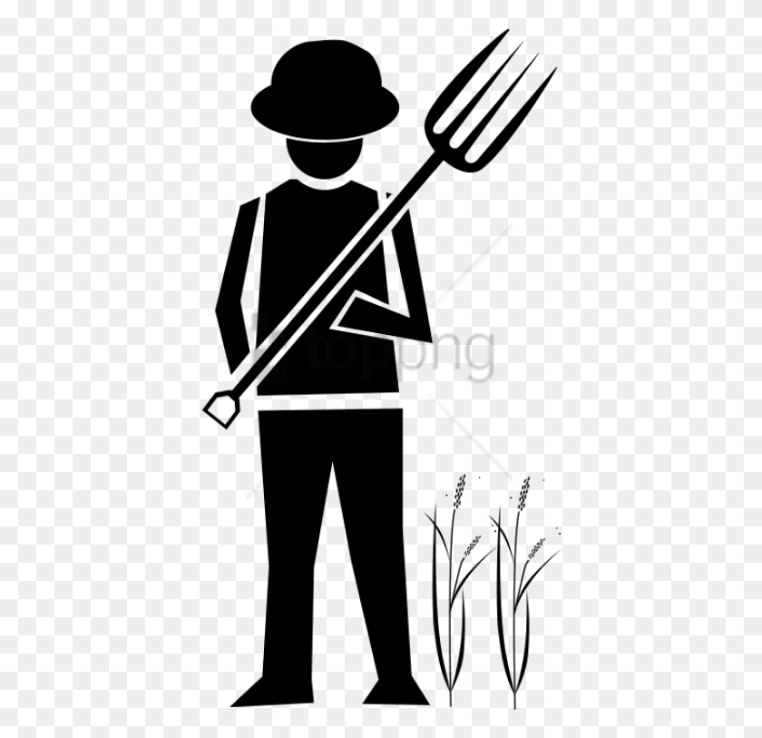 398x753 Free Farmer Image With Transparent Background Clipart Agriculture, Text, Pin HD PNG Download