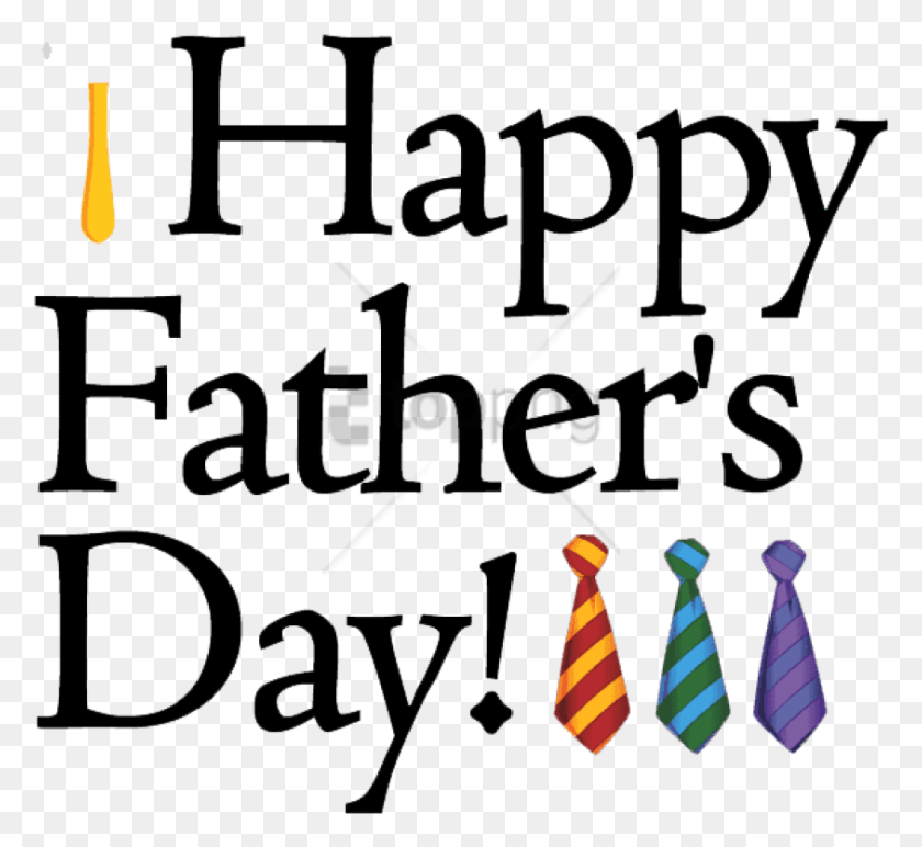 844x771 Free Fathers Day Backgrounds Image With Happy Father39s Day Clip Art, Tie, Accessories, Accessory HD PNG Download