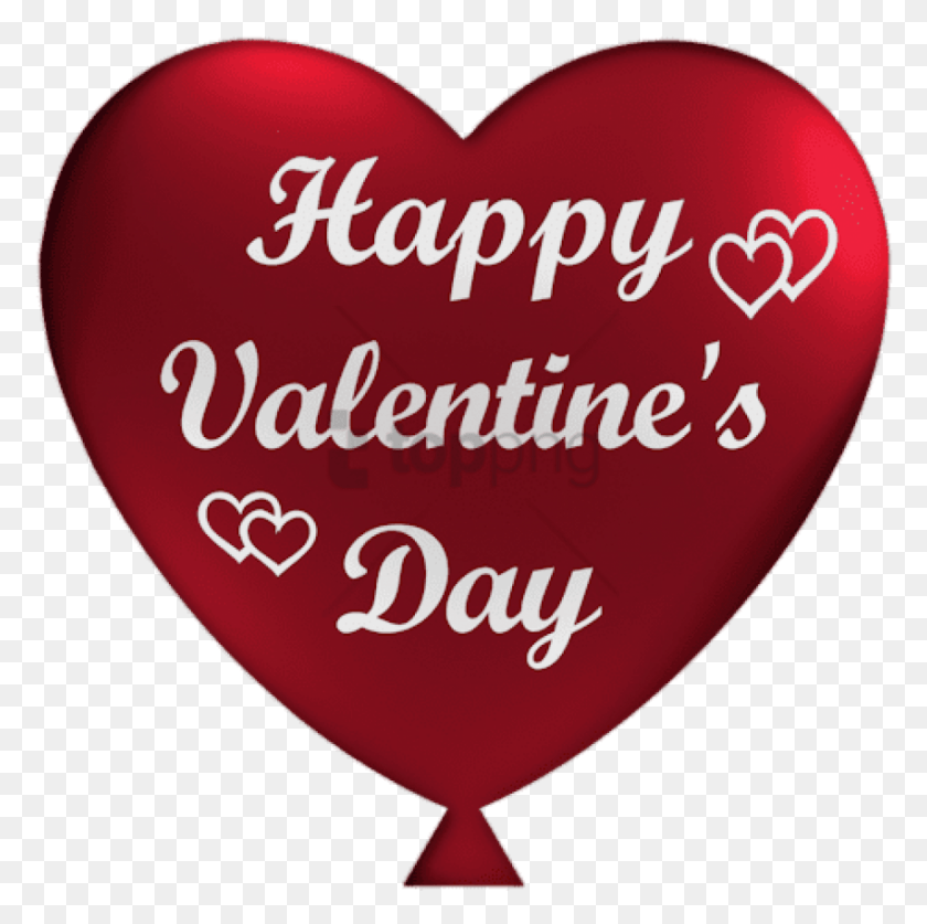 850x847 Descargar Png Febrero Es El Mes Del Corazón 2018 Feliz Día De San Valentín Corazones, Globo, Bola, Ketchup Hd Png
