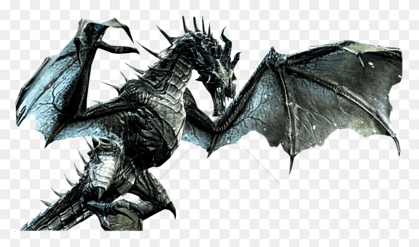 850x476 Free Fire Dragon Image With Transparent Dragon Skyrim, Horse, Mammal, Animal HD PNG Download