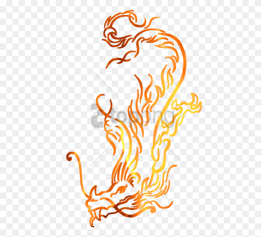 463x704 Бесплатное Изображение Огненного Дракона С Прозрачной Головой Огненного Дракона, Пламя, Текст, Графика Hd Png Скачать