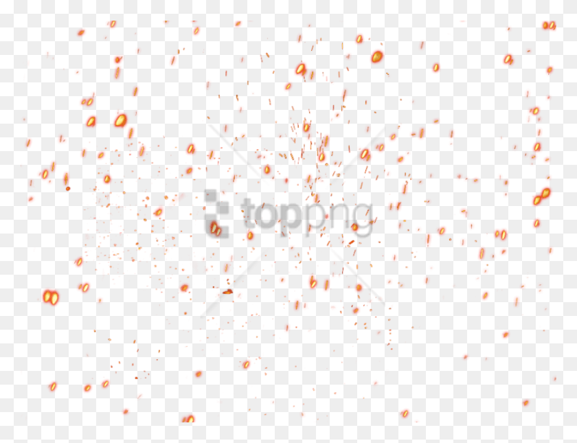 850x638 Free Fire Sparks Transparent Image With Transparent Background Fire Sparkle, Graphics, Confetti HD PNG Download