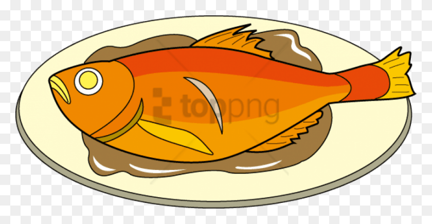 850x410 Free Fish Meat Image With Transparent Background Roasted Fish Clipart, Animal, Sea Life HD PNG Download