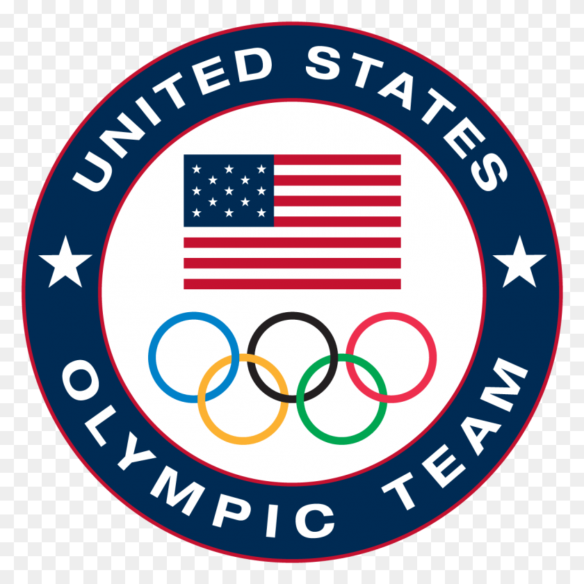1210x1210 Free Flag Clipground American Team Usa Olympic Rings, Label, Text, Symbol HD PNG Download