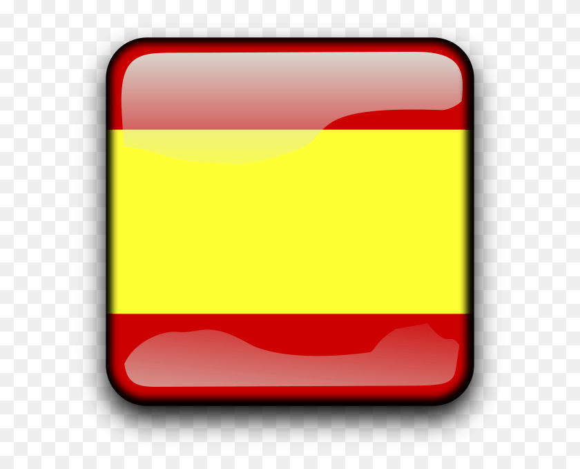 619x619 Free Flag Of Denmark Free Es Spain Square Flag, Electronics, Label, Text HD PNG Download