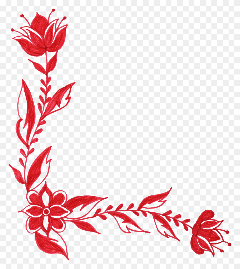 1781x2008 Free Flower Images Free, Floral Design, Pattern, Graphics HD PNG Download